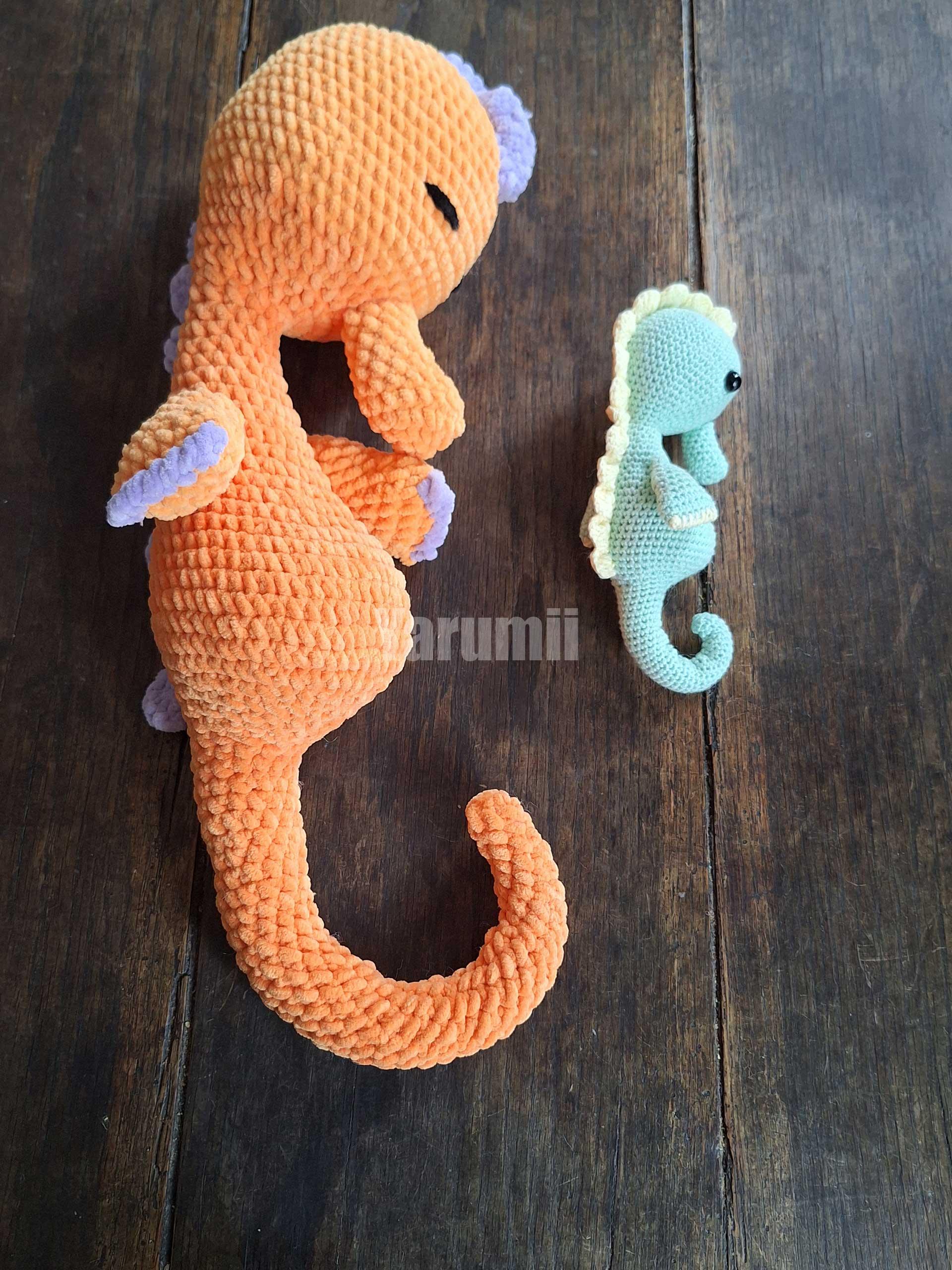 Hippocampe au crochet - Création Yarumii Hippocampe au crochet - Création Yarumii