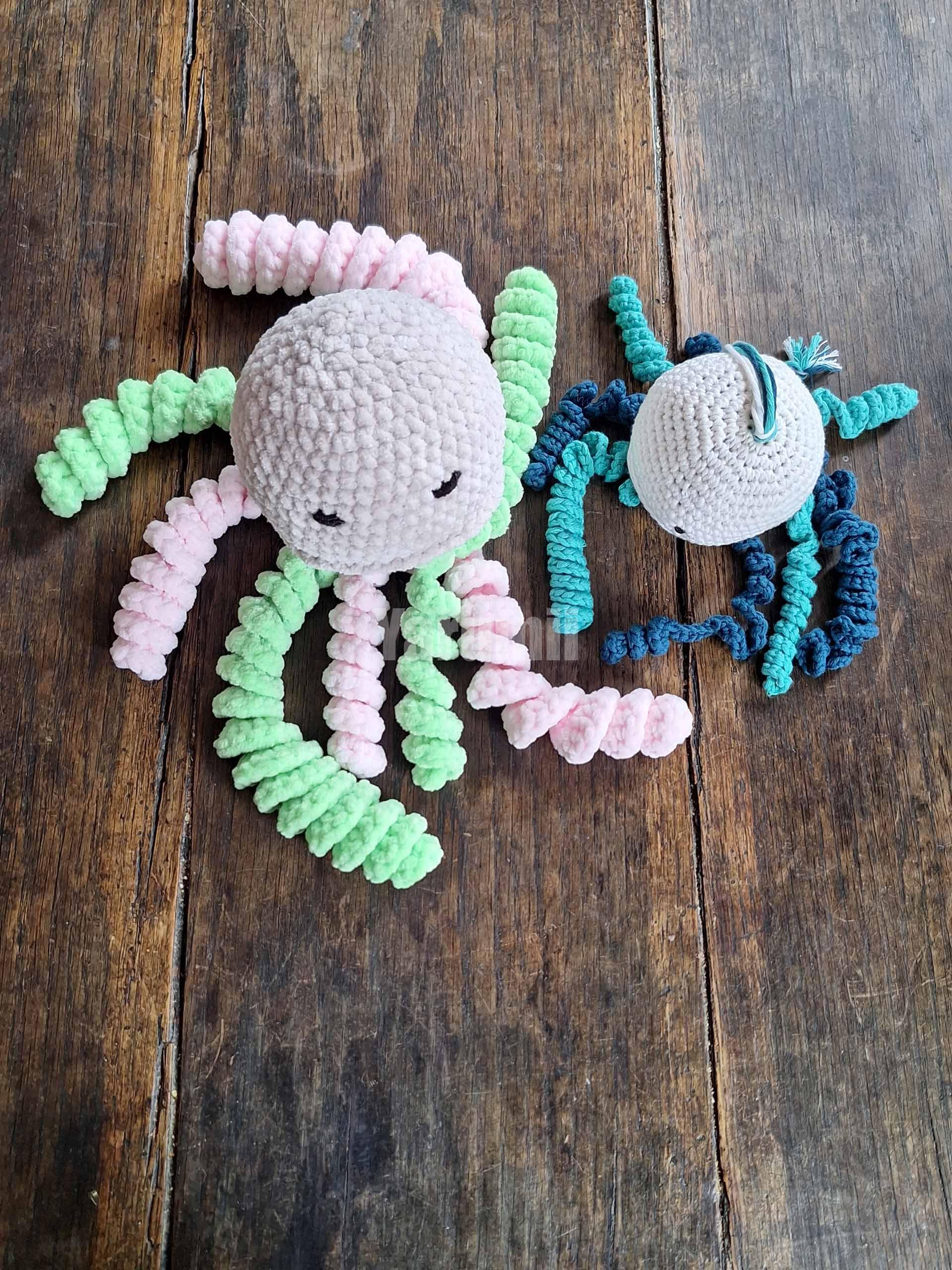 Méduse au crochet - Création Yarumii Méduse au crochet - Création Yarumii