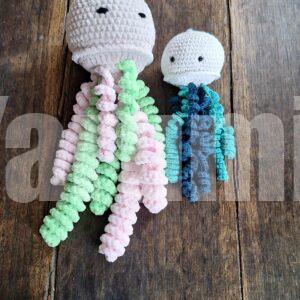 Méduse au crochet - Création Yarumii
