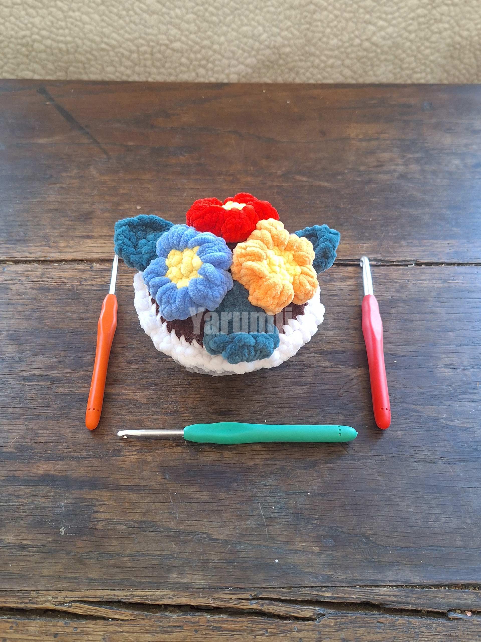Pot de fleur au crochet - Yarumii Pot de fleur au crochet - Yarumii