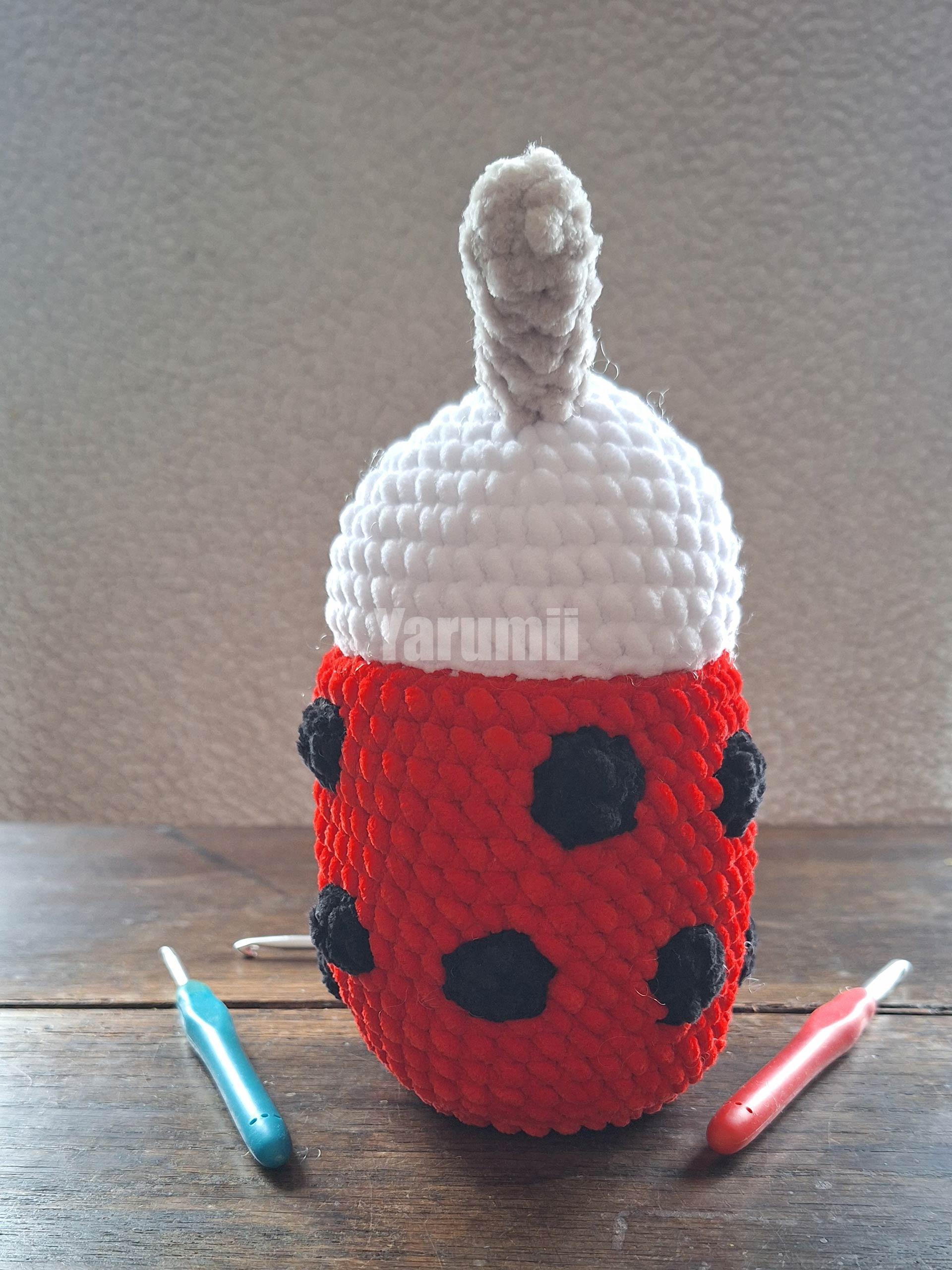 Bubble tea au crochet - Création Yarumii Bubble tea au crochet - Création Yarumii