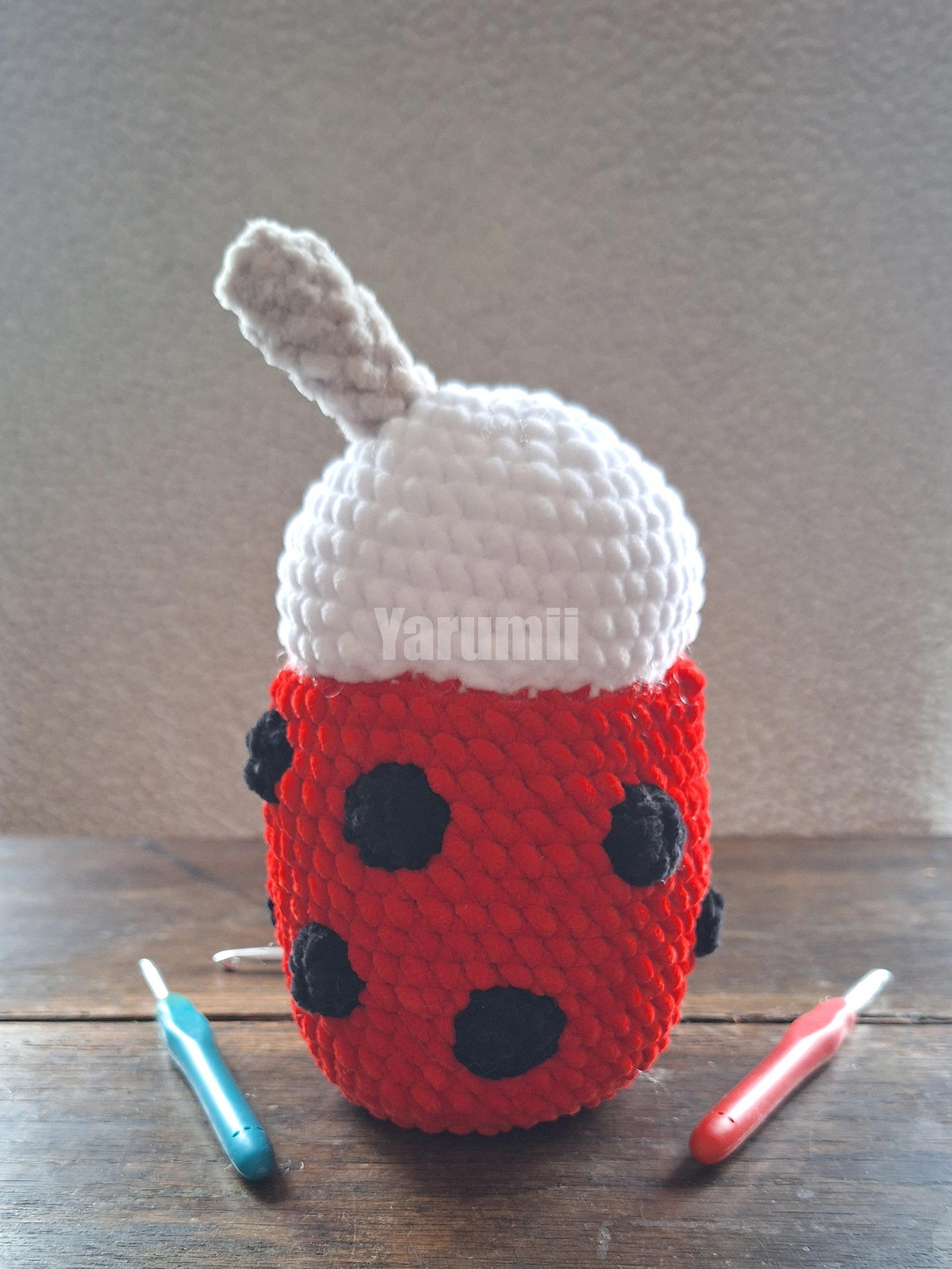 Bubble tea au crochet - Création Yarumii Bubble tea au crochet - Création Yarumii