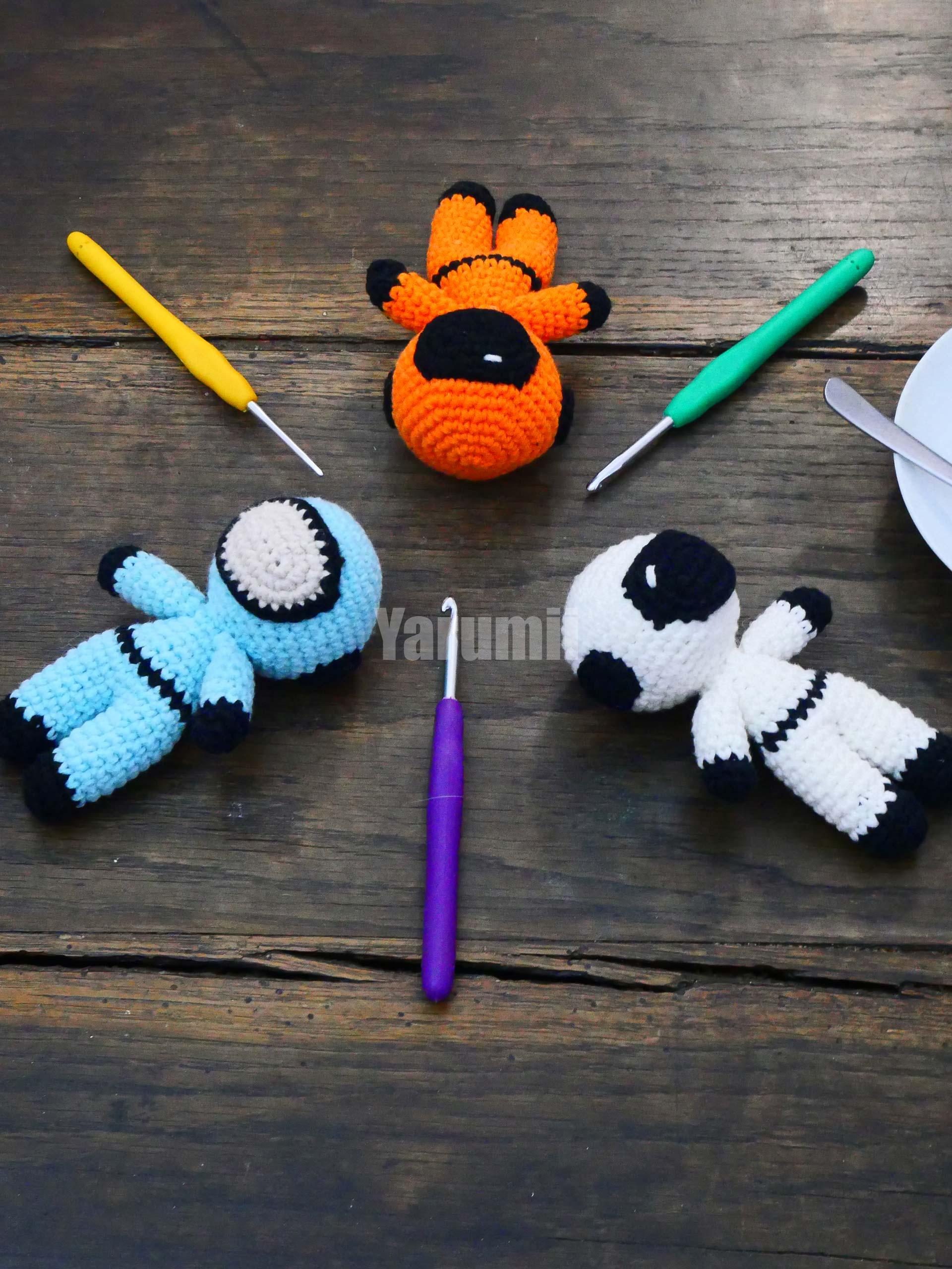 Astronaute au crochet - Création Yarumii