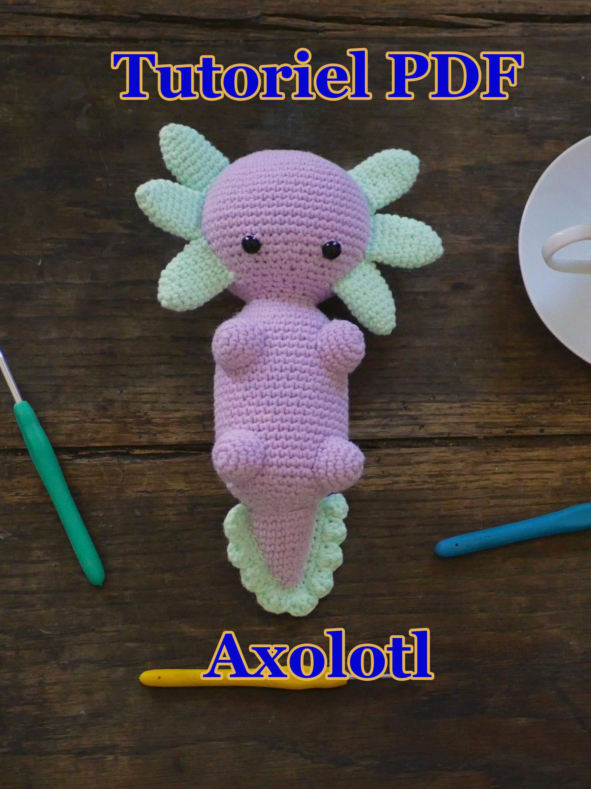 Axolotl au crochet