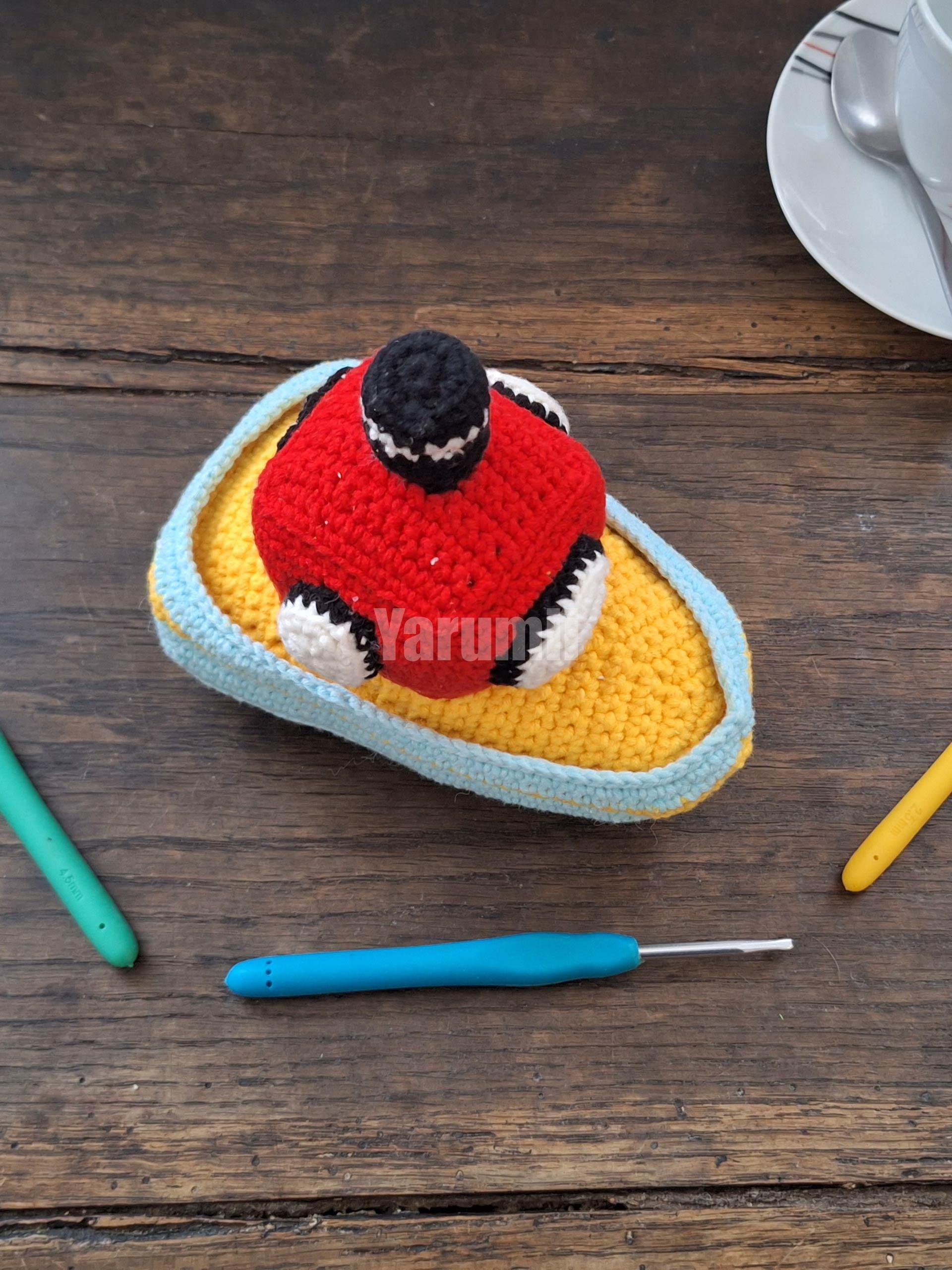Bateau au crochet - Yarumii