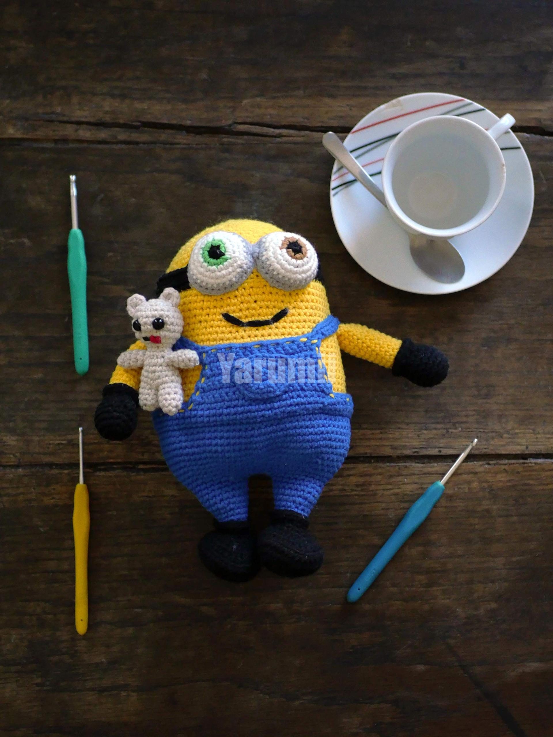 Bob le Minion au crochet - Yarumii