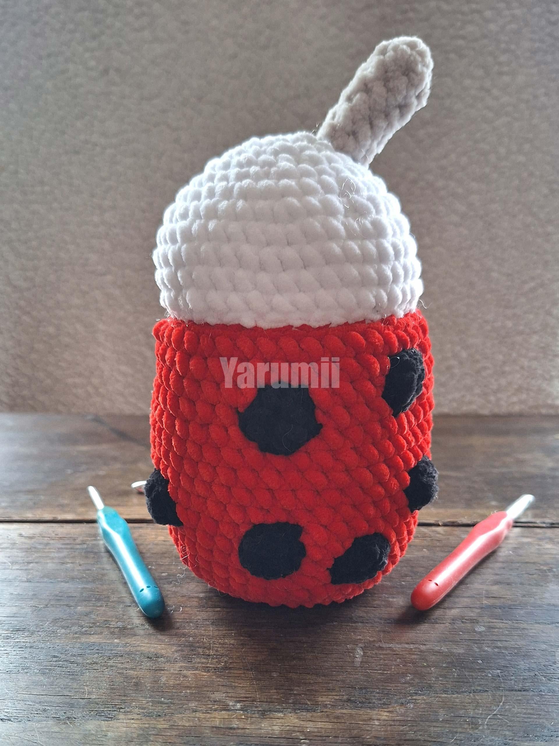Bubble tea au crochet - Création Yarumii