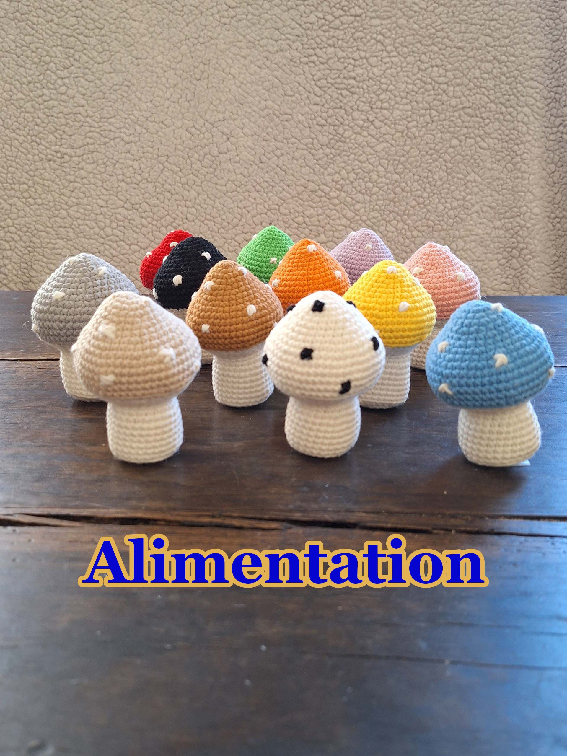 Champignons au crochet