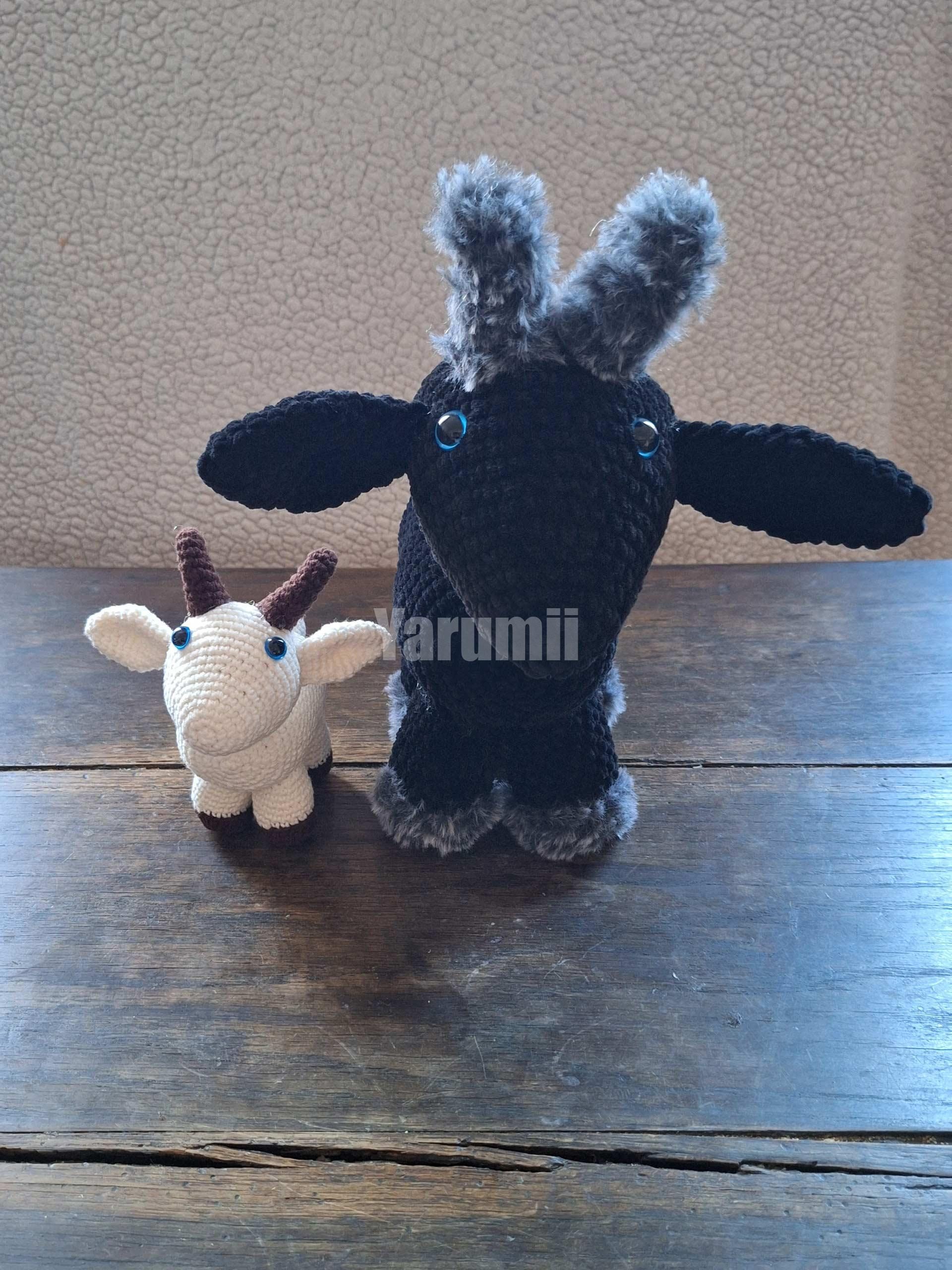 Chèvre au crochet - Création Yarumii