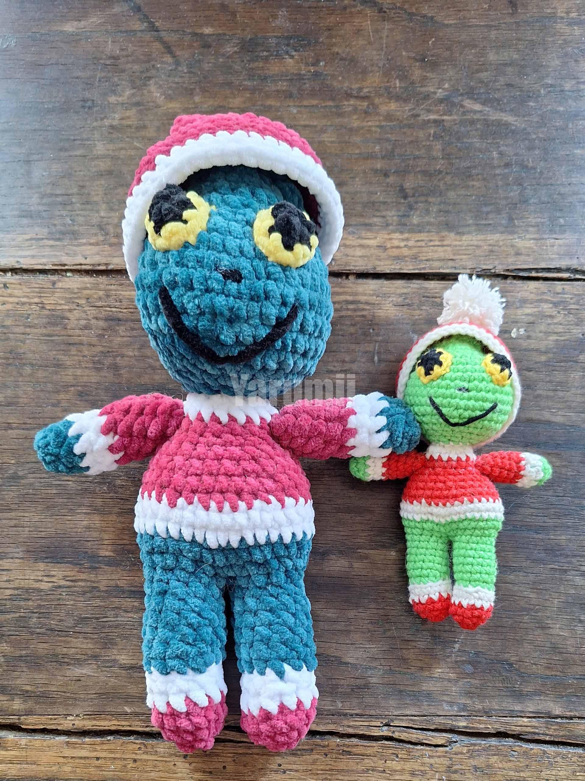 Grinch au crochet - Yarumii