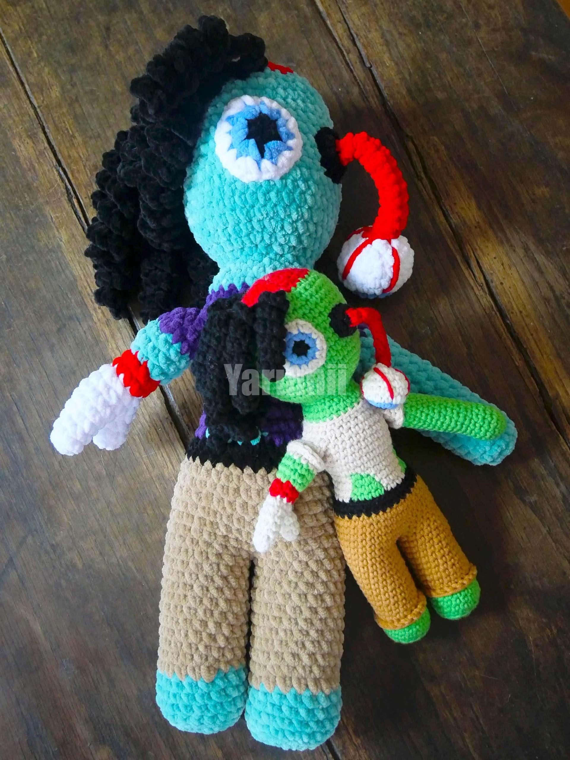 Zombie au crochet - Création Yarumii