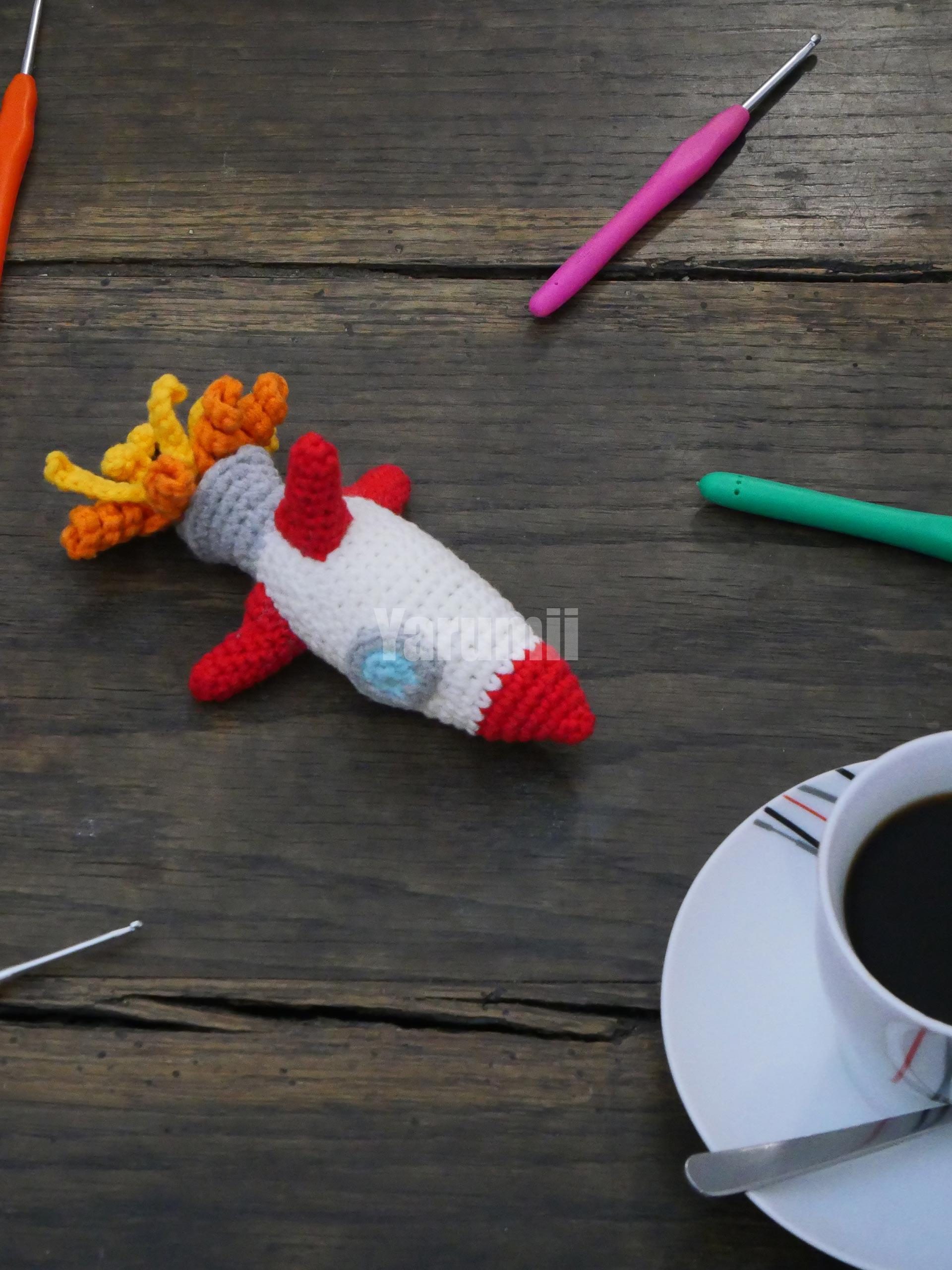 Fusée au crochet - Yarumii