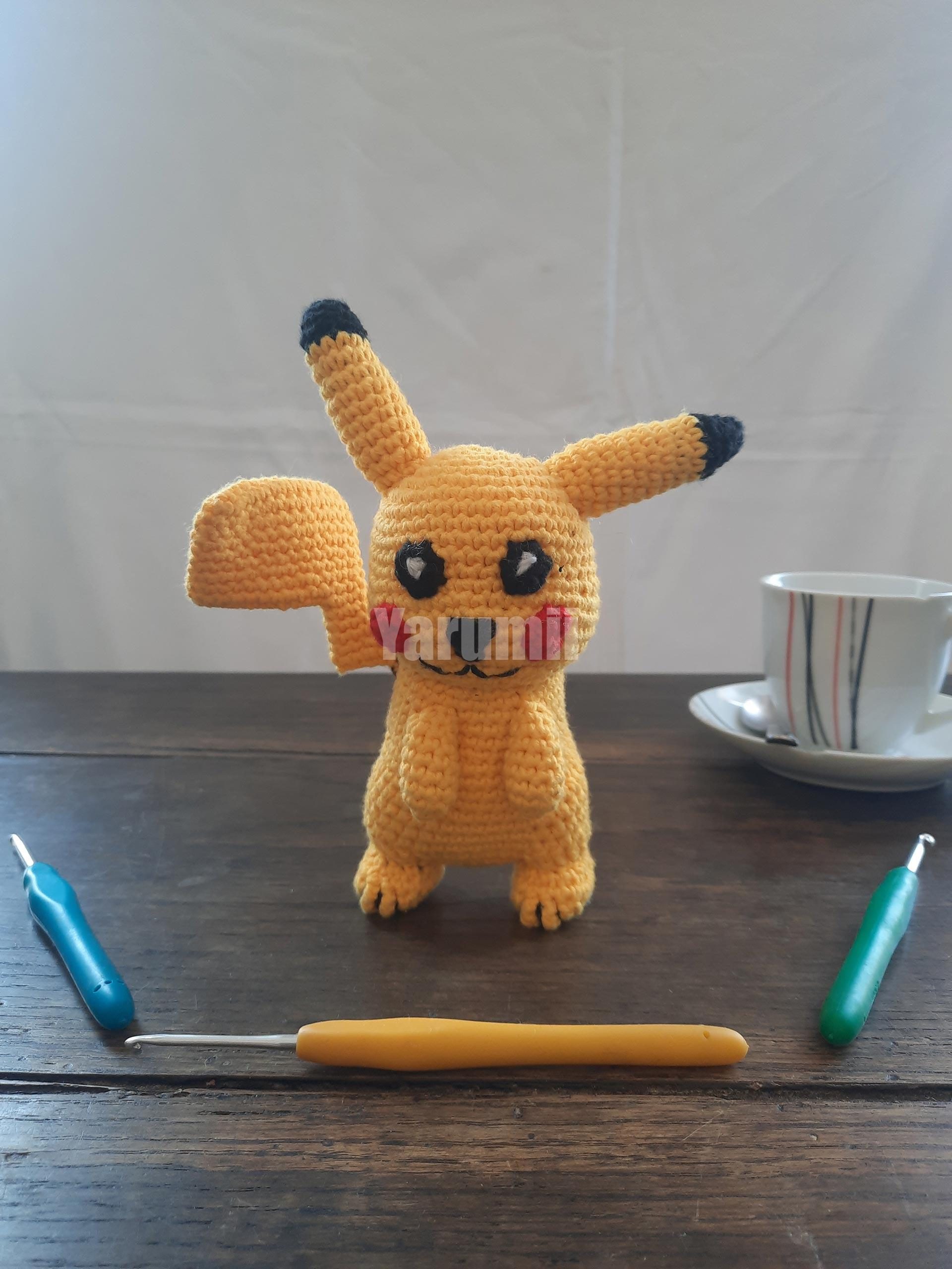 Pikachu au crochet - Yarumii