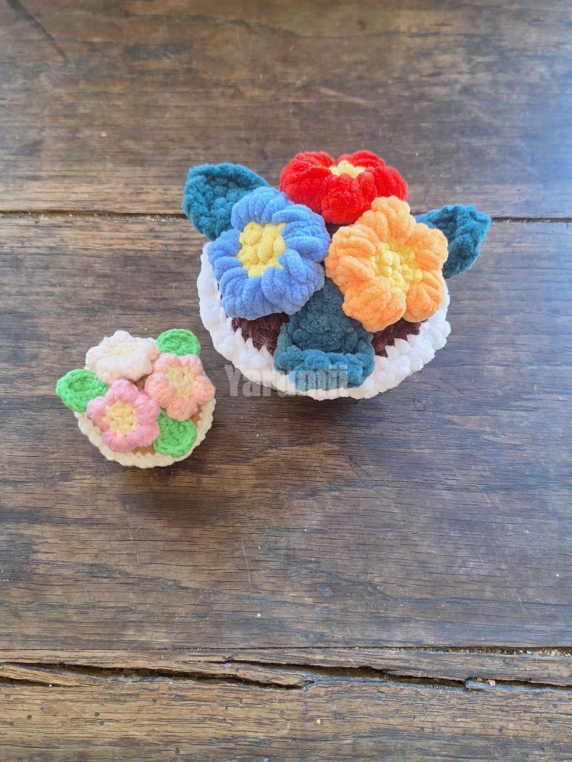 Pot de fleur au crochet - Yarumii