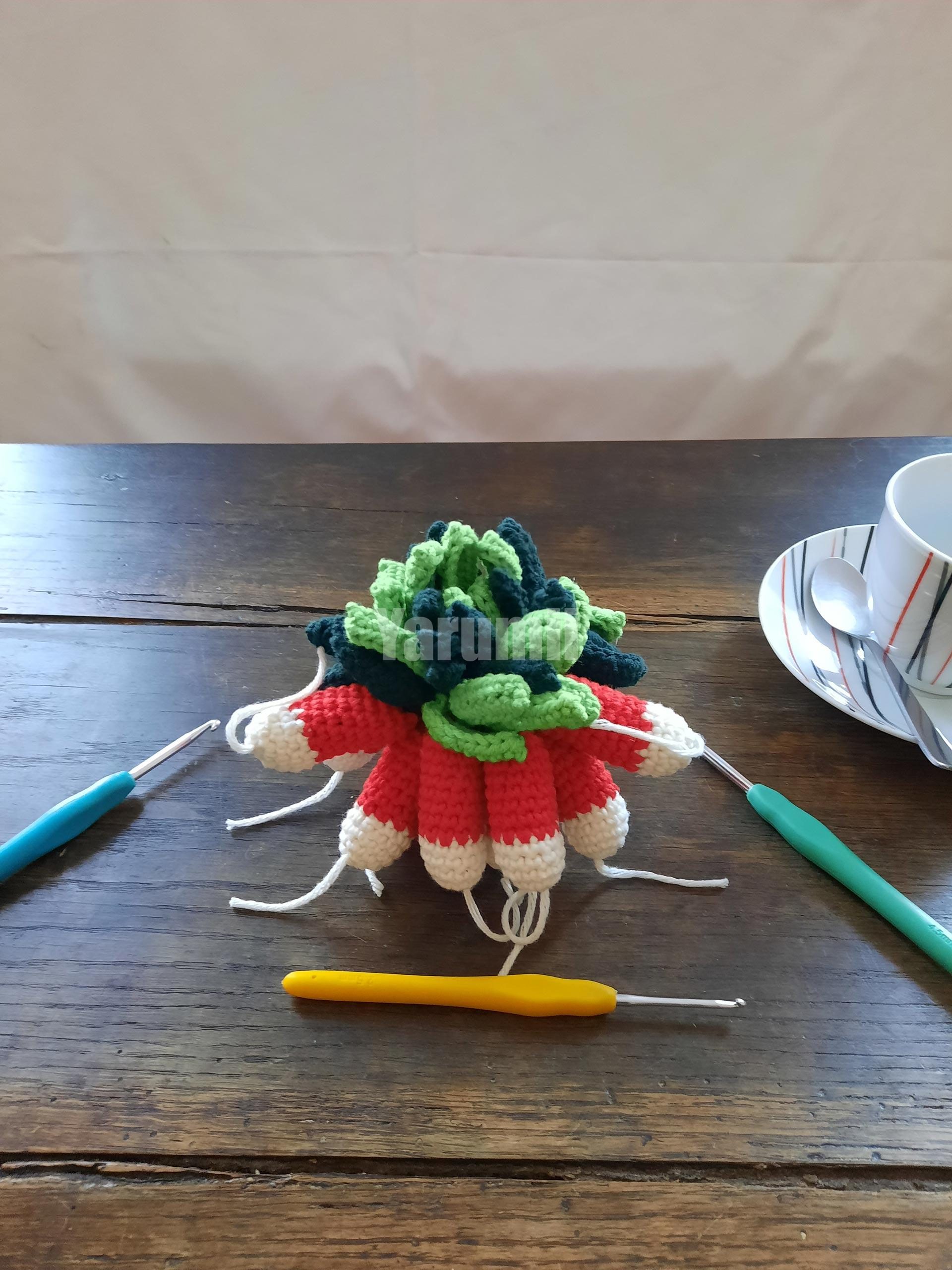 Radis au crochet - Yarumii