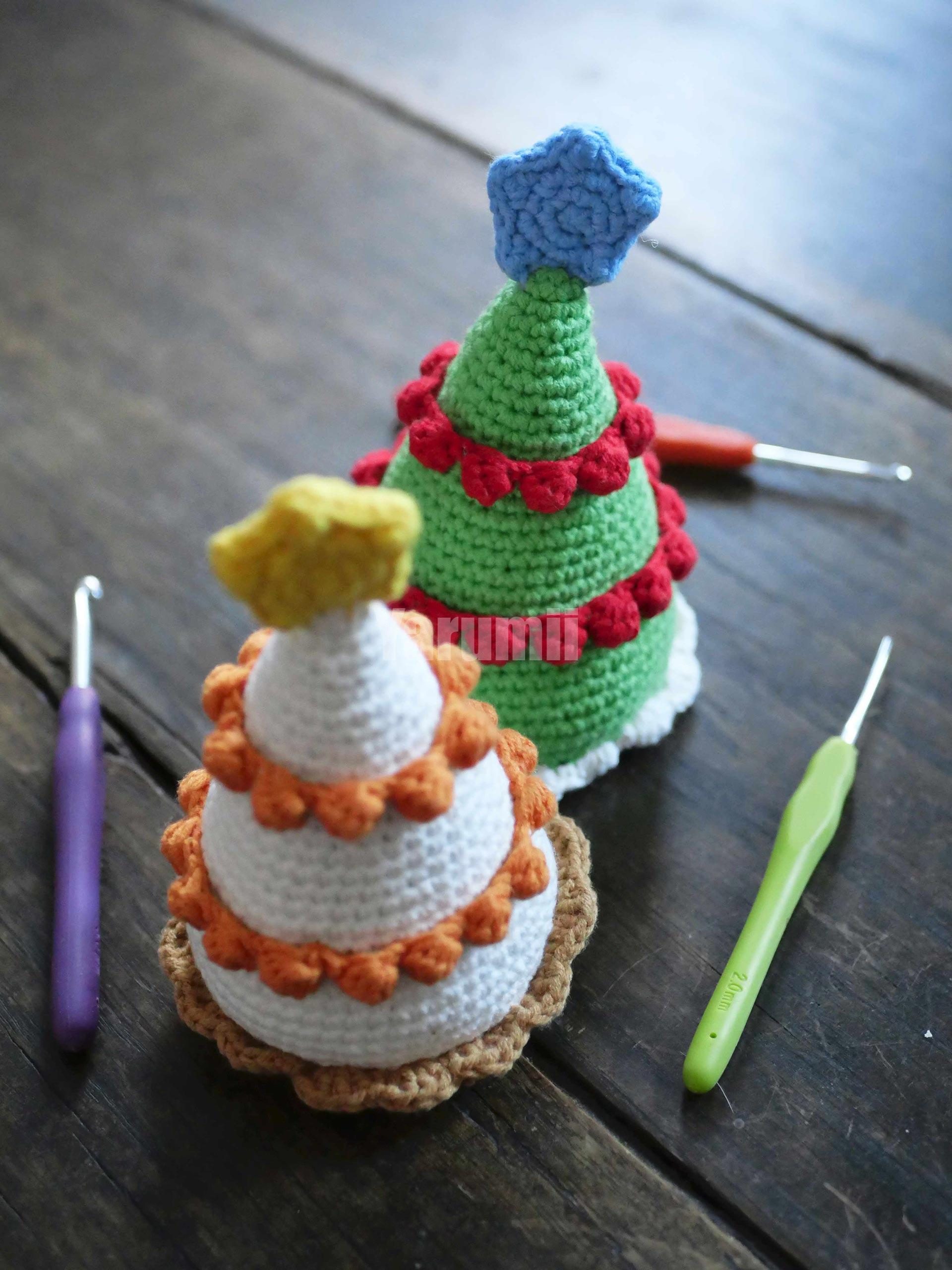 Sapin au crochet - Création Yarumii