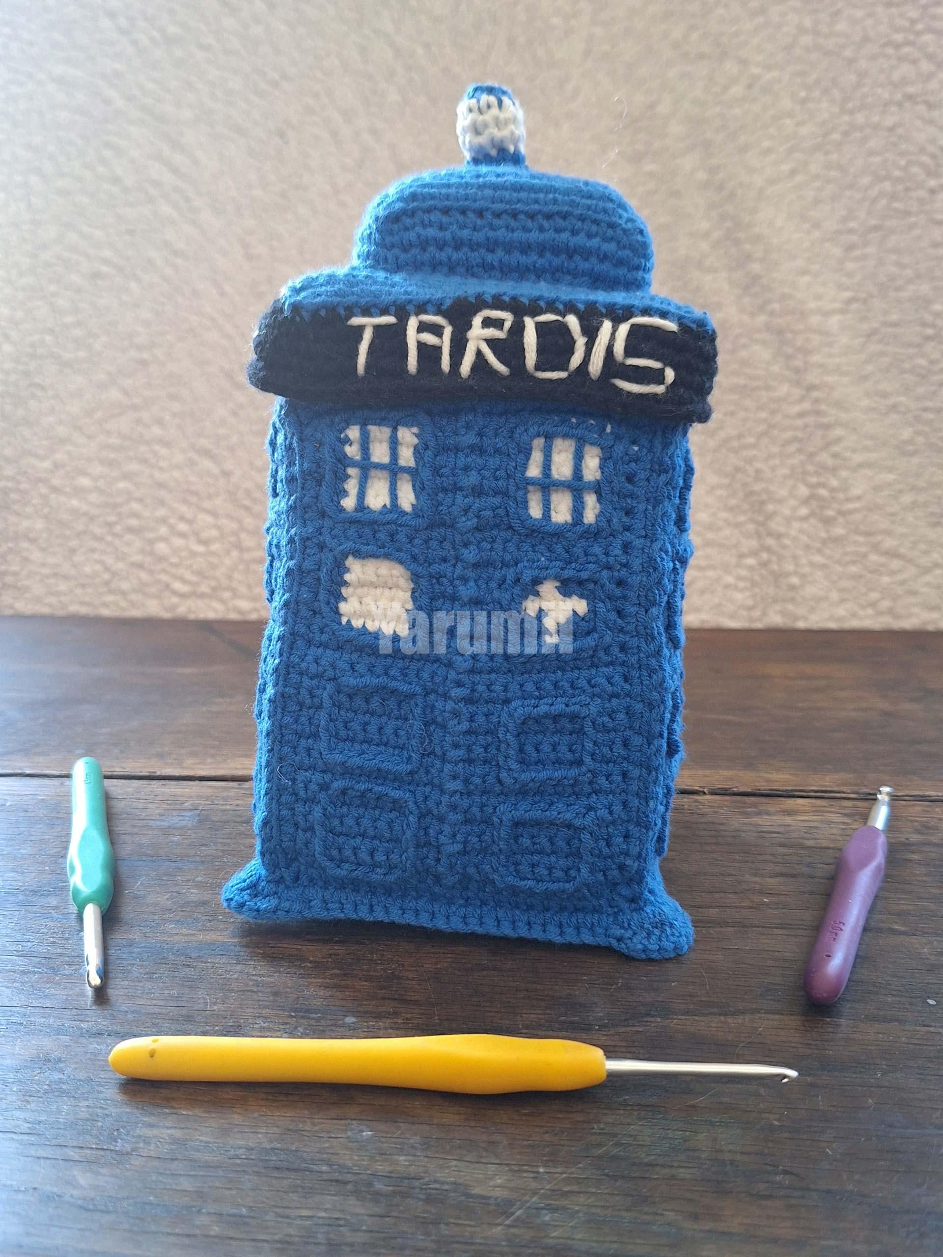 Tardis au crochet - Yarumii